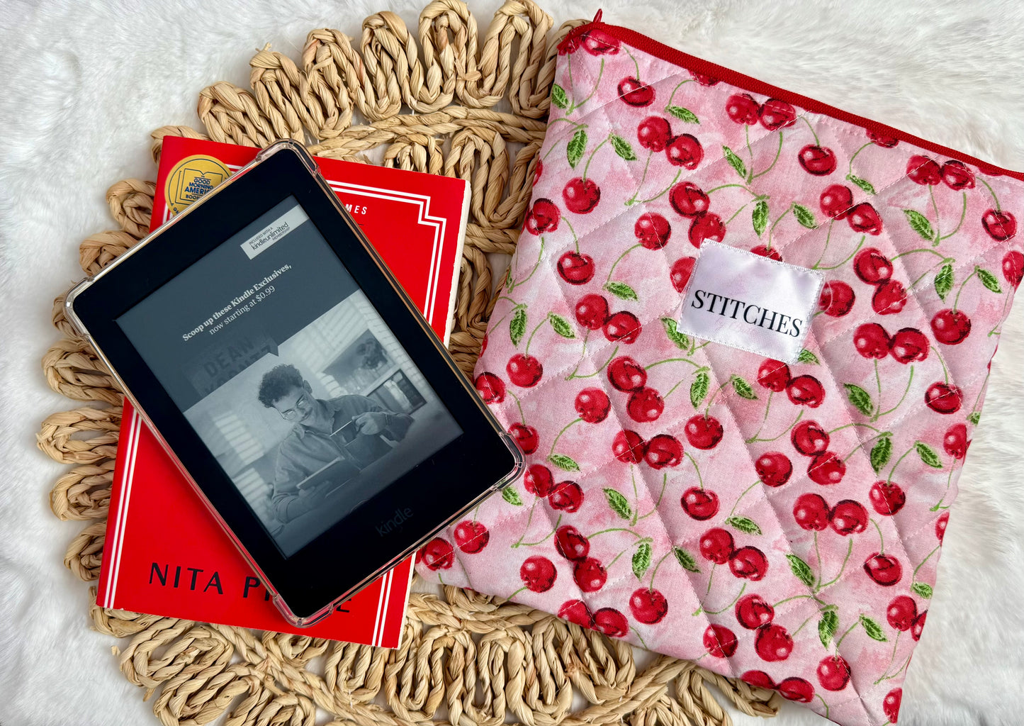 Cherry Bliss Kindle & Book Sleeve