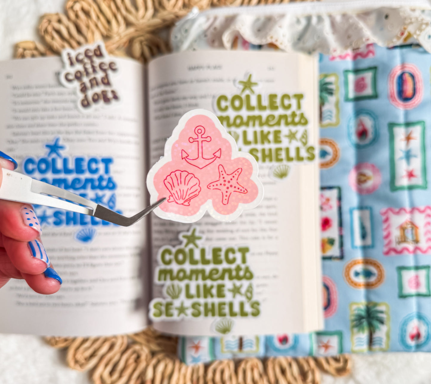 Pink Coastal Sticker