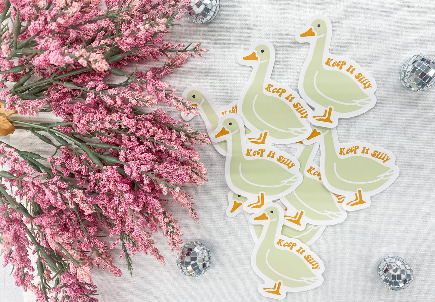 Keep it Silly, Goose Sticker