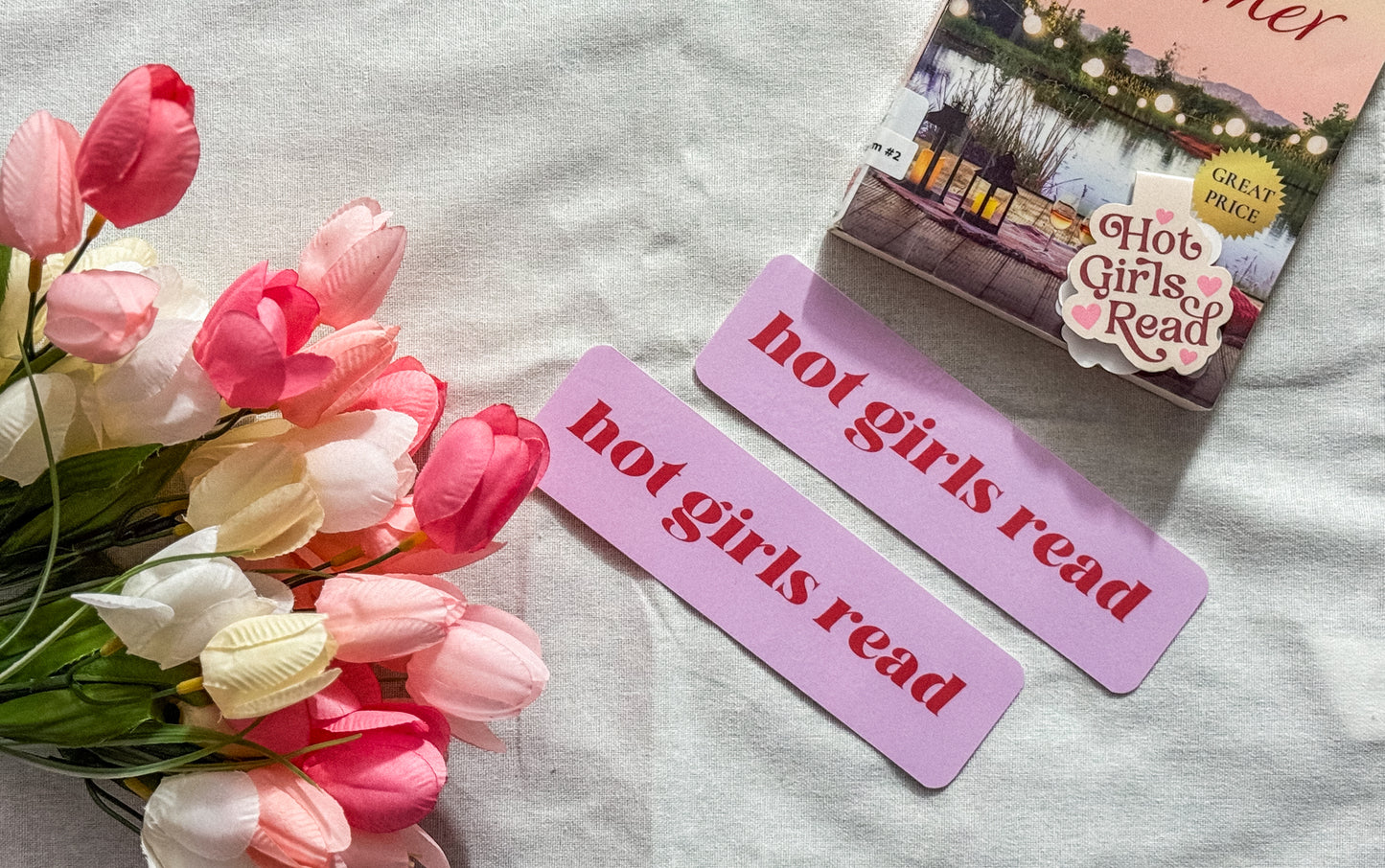 Hot Girls Read Bookmark