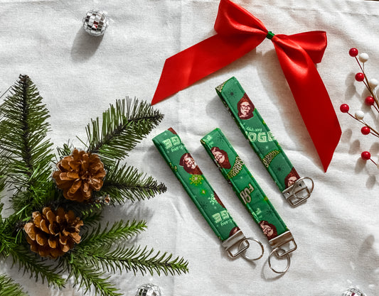 “A Christmas Story” Green Wristlet