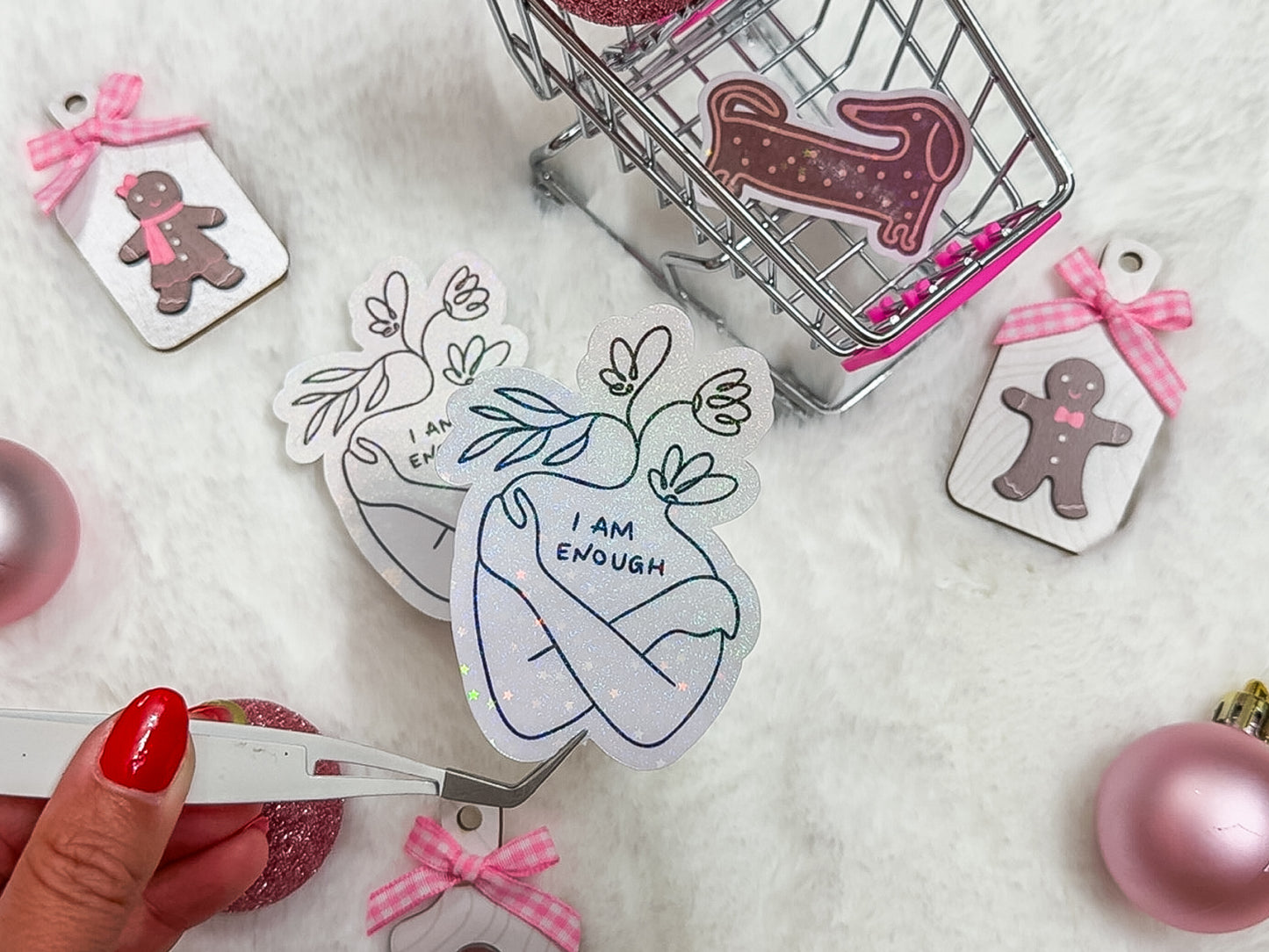 You Are Enough Positive Affirmation Sticker