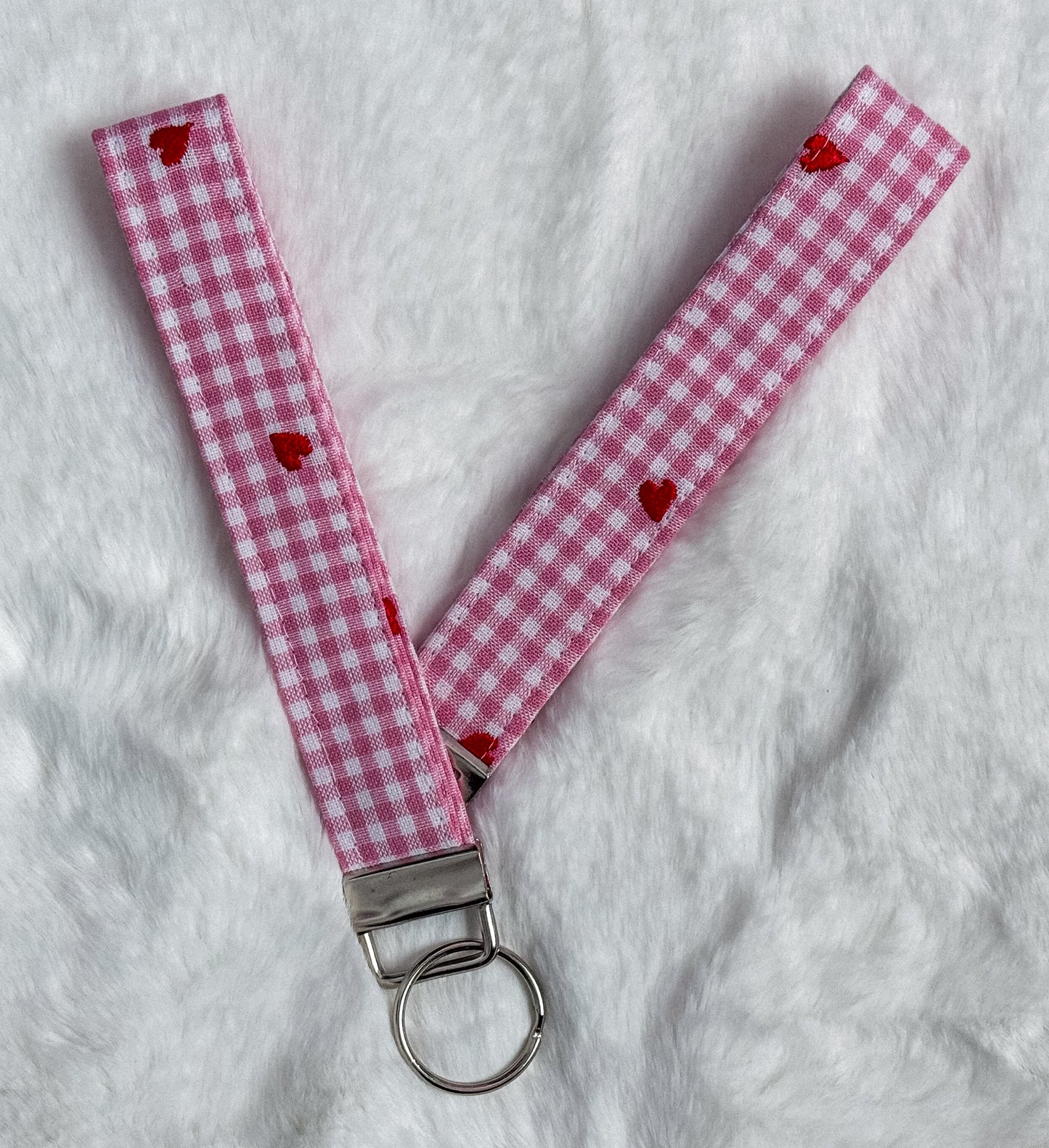 Cherry Picnic Wristlet