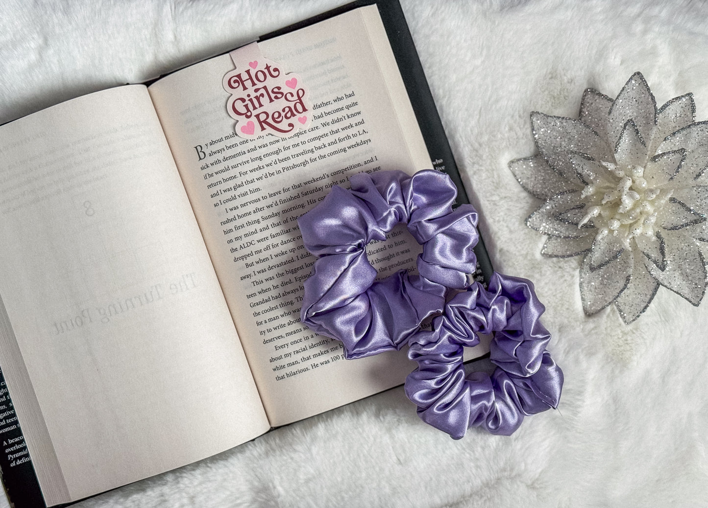 Lavender Scrunchie