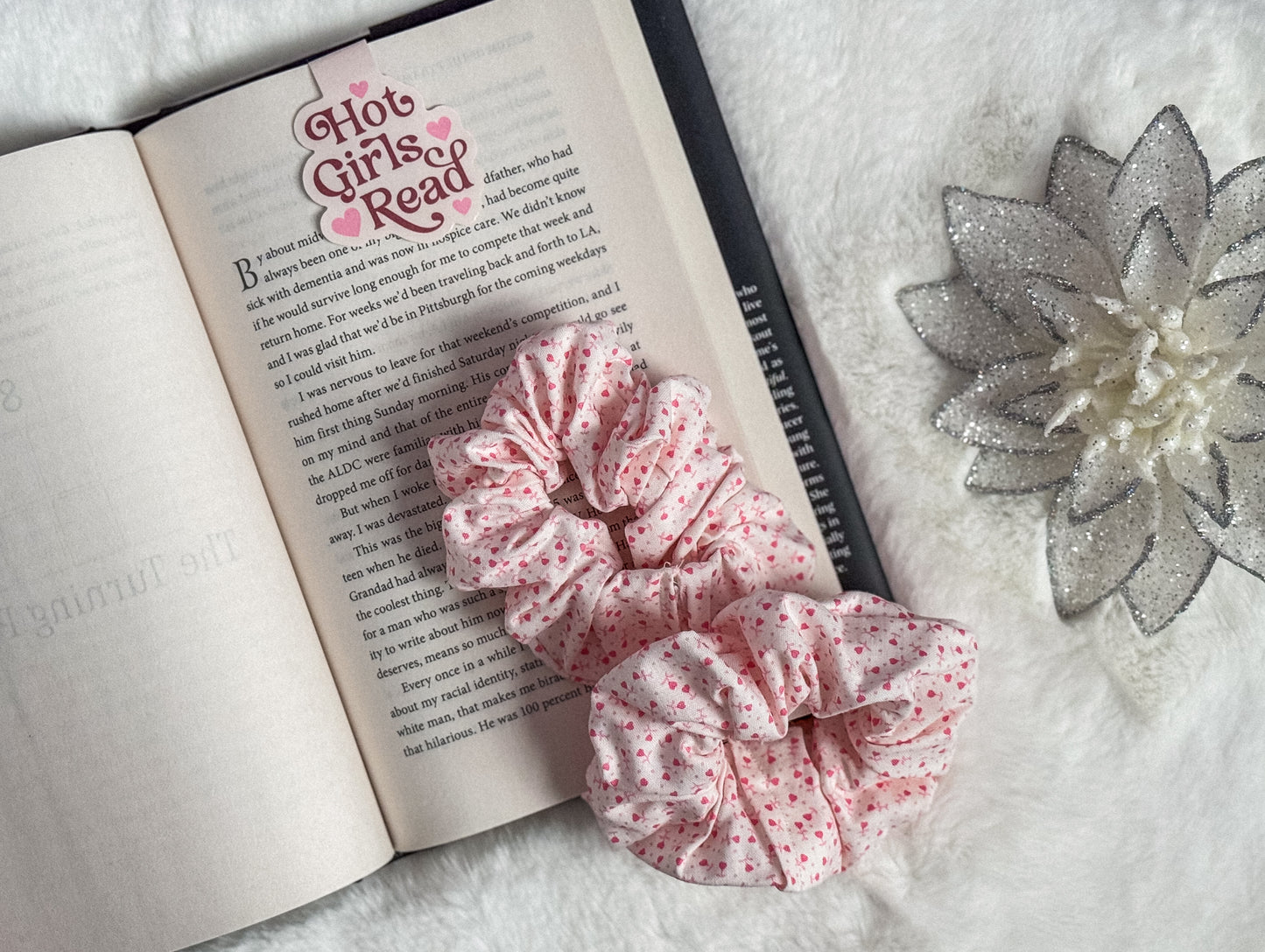 Heart Eyes Scrunchie