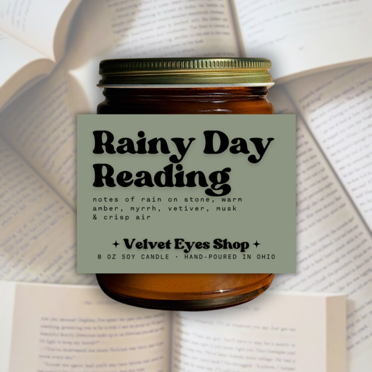 Rainy Day Reading 8oz Candle