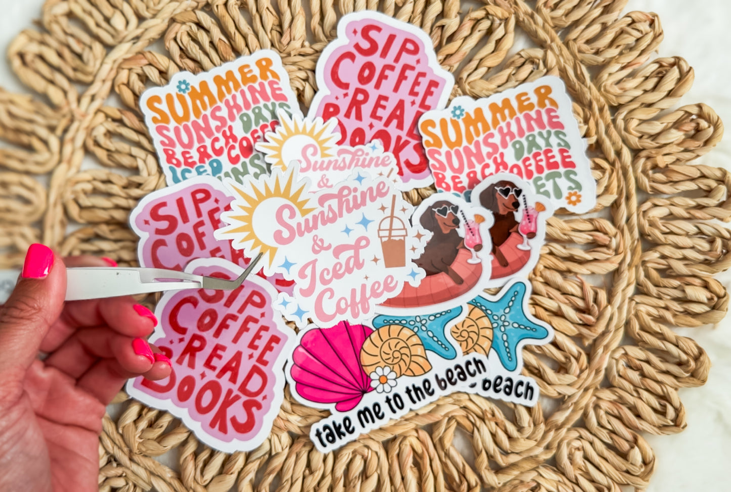 Sunshine & Coffee Sticker