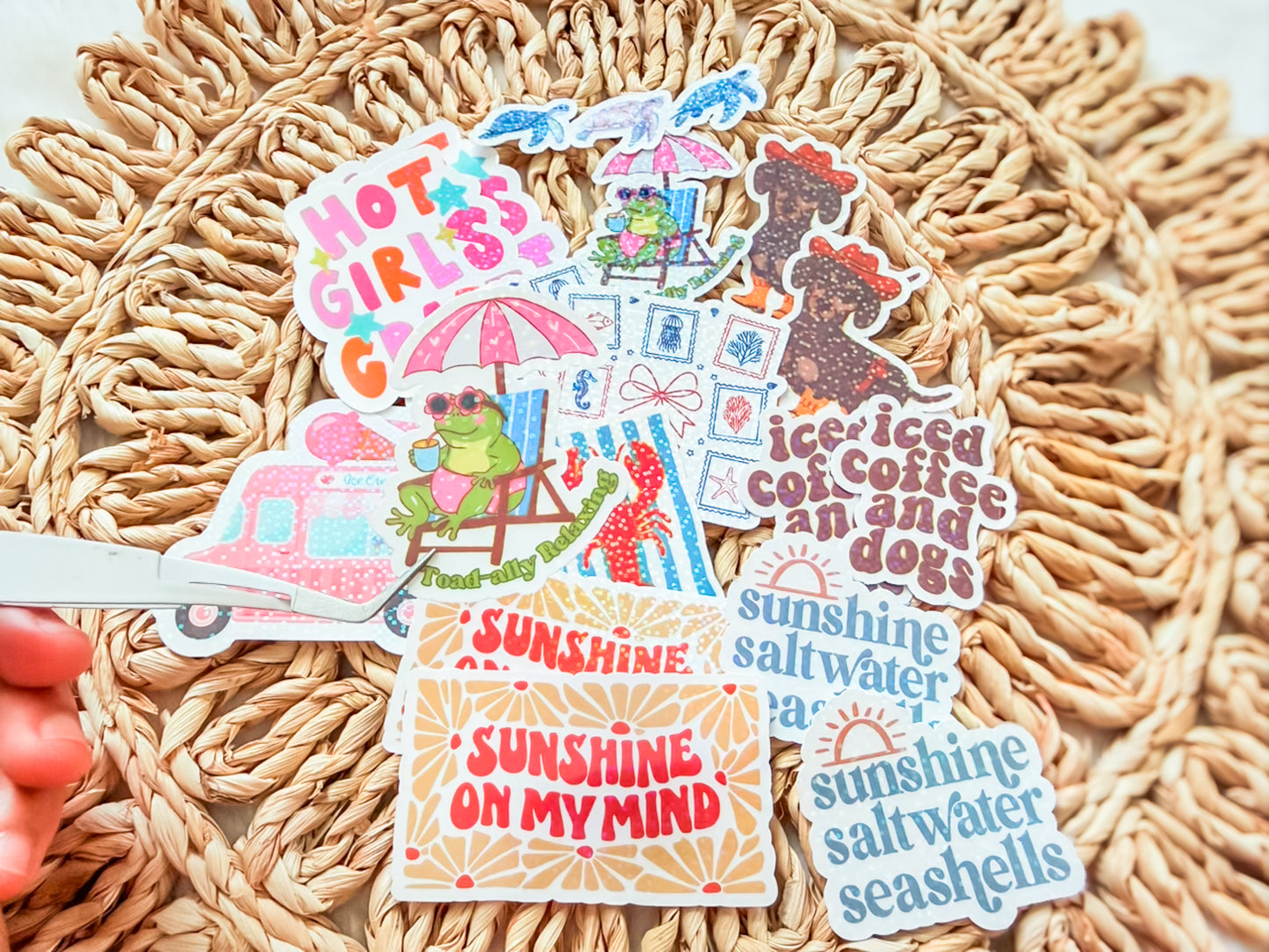 Sunshine on My Mind Sticker ☀️✨