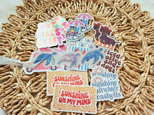 Sea of Turtles Sticker 🐢🌊✨