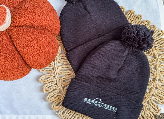 BMD Custom Designs Pom-Pom Beanie