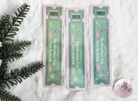 The Evergreen Club Admit One Bookmark