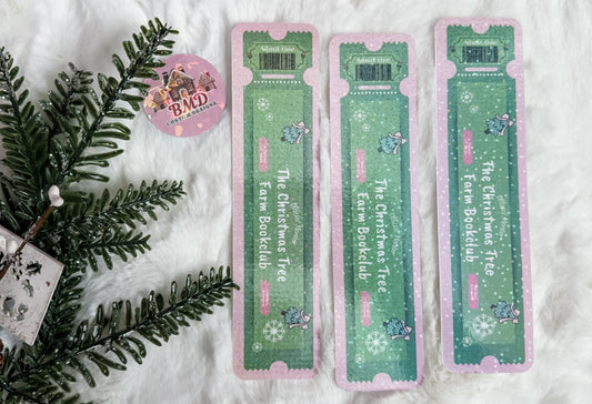 The Evergreen Club Admit One Bookmark