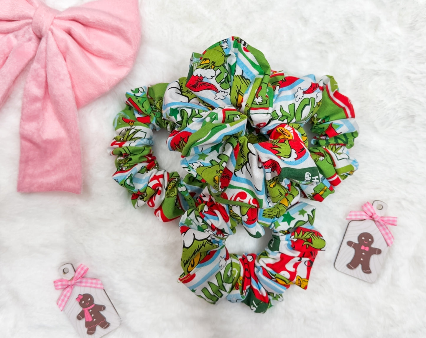Merry Grinchmas Scrunchie
