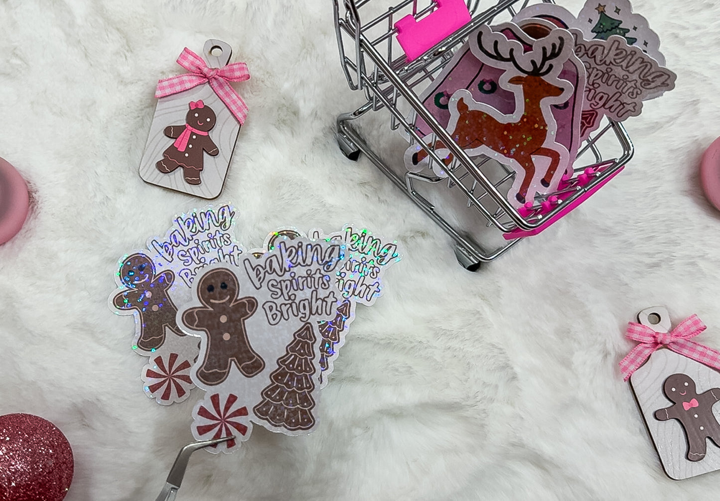 Baking Spirits Bright Sticker