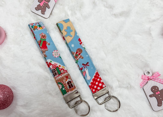 Baby Blue Gingerbread WristletBaby Blue Gingerbread Wristlet