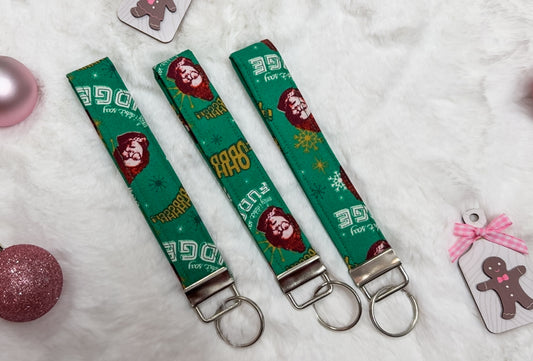 “A Christmas Story” Green Wristlet