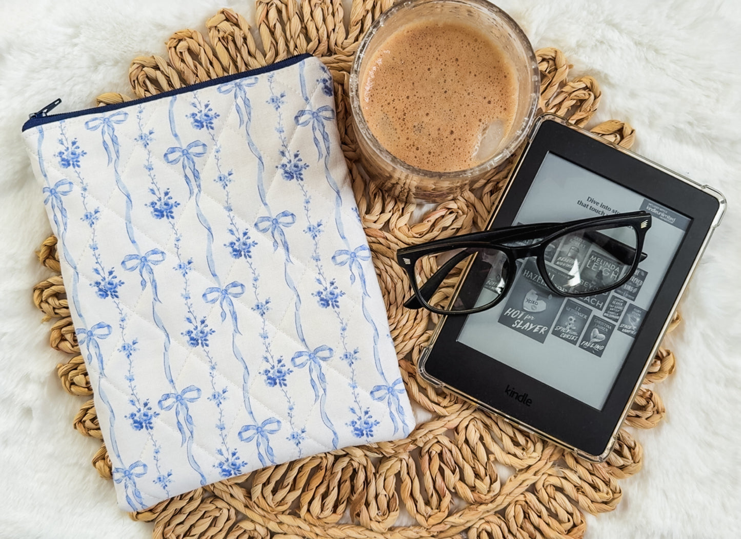 Pretty Bow Blue Sleeve