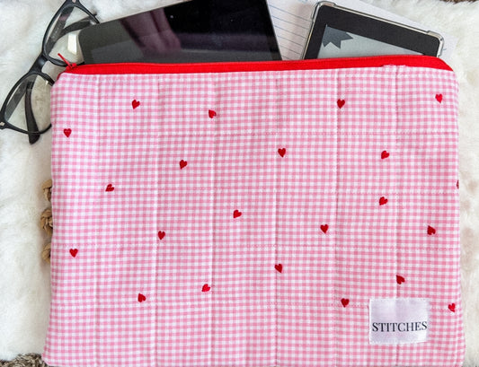 Heartstrings Pink Pouch