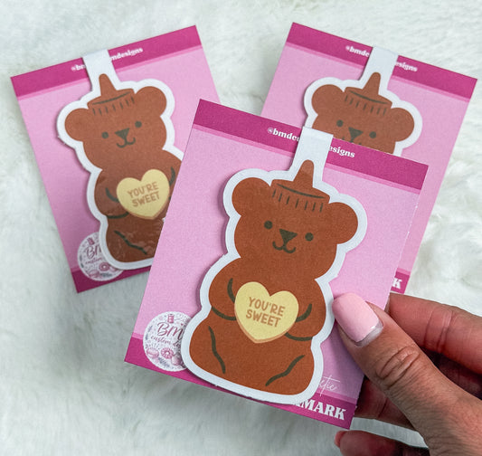 🧸 You’re Sweet Magnetic Bookmark