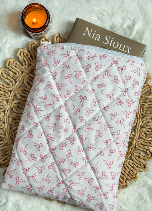 Pretty in Bows Book Sleeve 🎀