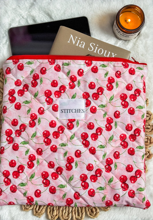 Cherry Bliss Book / iPad Sleeve 🍒