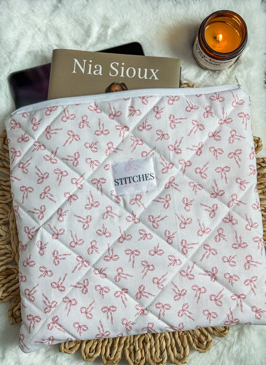 Blush Bow Beauty Sleeve 🎀