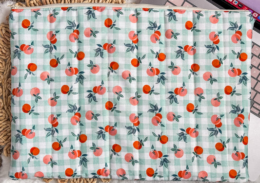 Peachy Keen Laptop Sleeve