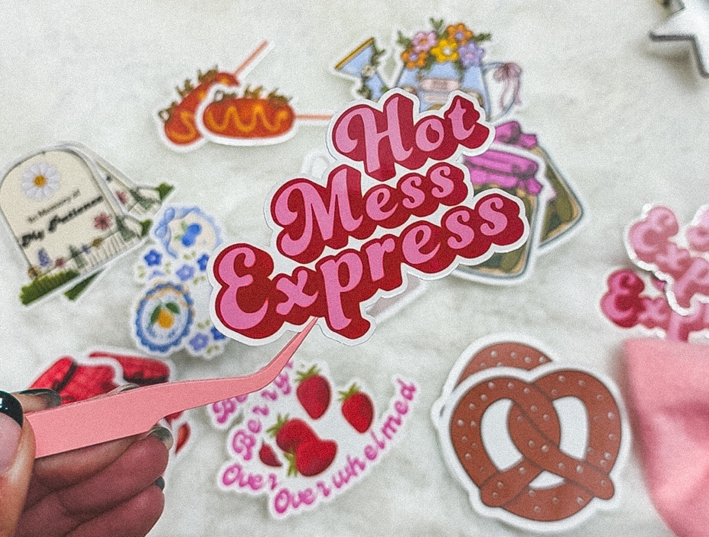 Hot Mess Express Sticker
