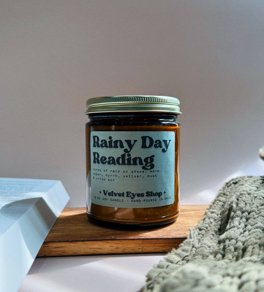 Rainy Day Reading 8oz Candle