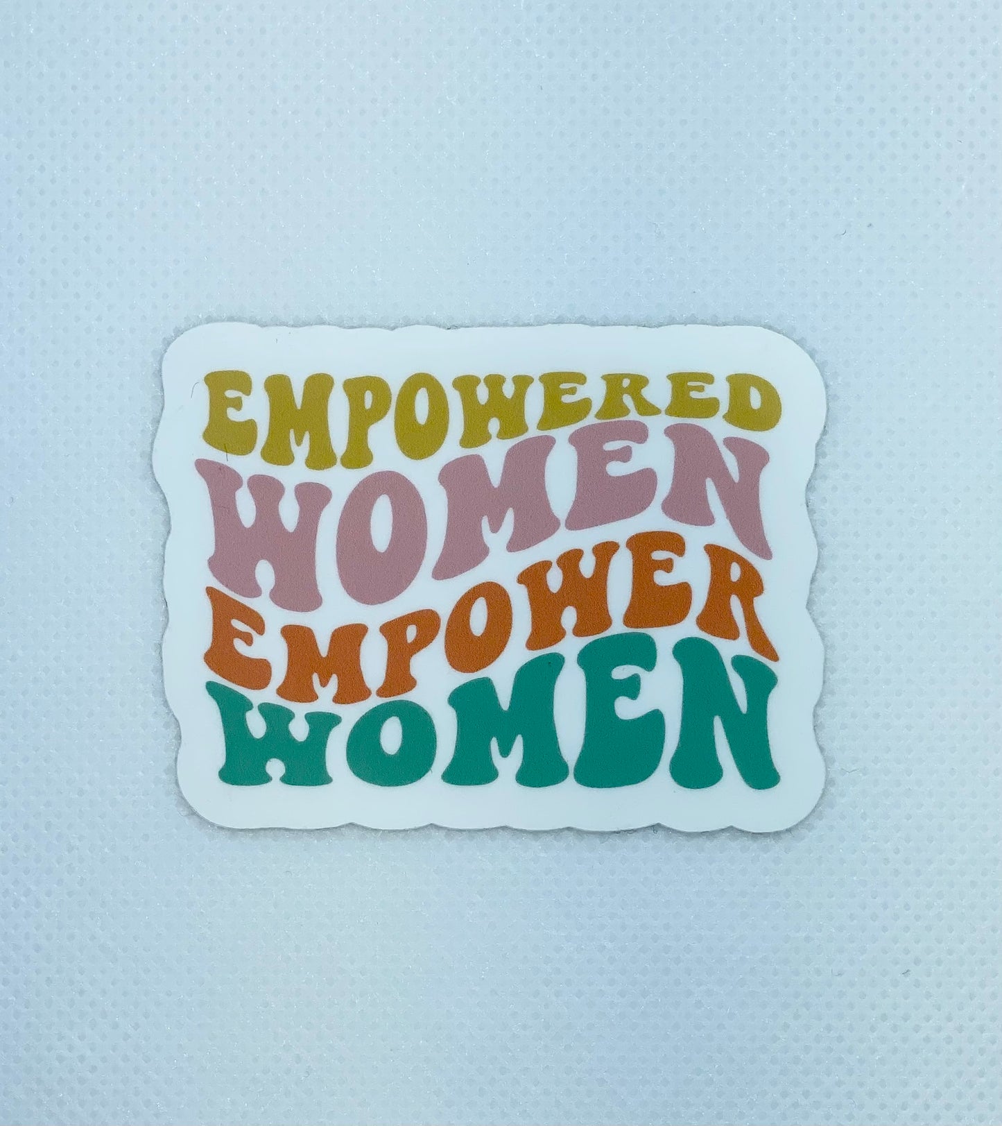 Empowered Women Small Sticker