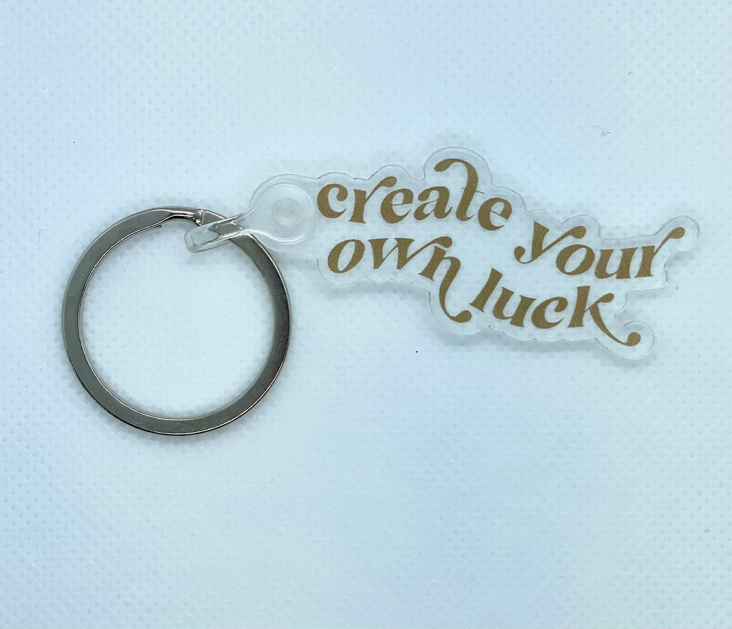 Create Your Own Luck Keychain